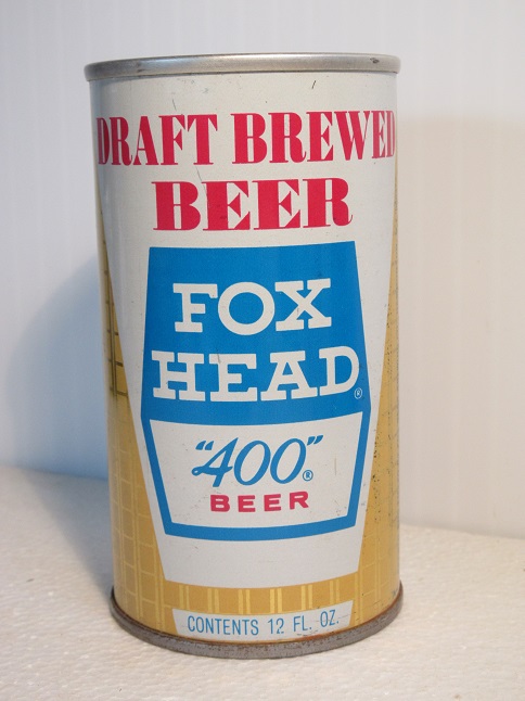 Fox Head 400 Draft Brewed - contents on 1 line bf